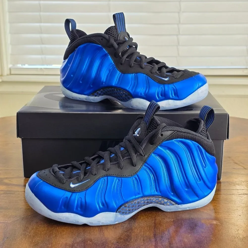 Nike Air Foamposite One Royal Blue Black 2024 FQ8181-511 Women's Size 9.5 New